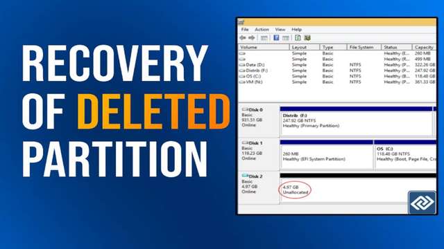 Thumbnail for video on How to recover a deleted partition in DMDE